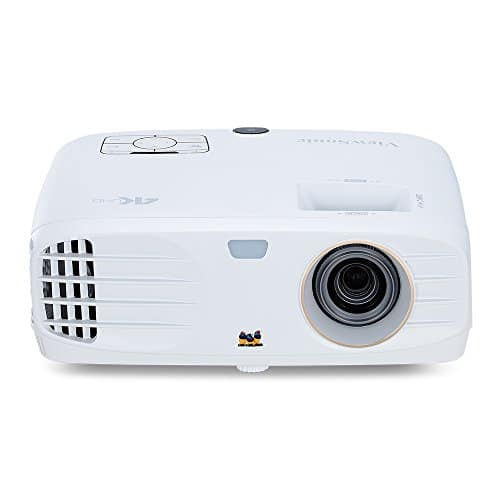 ViewSonic PX747-4K Proyector de cine en casa 4K UHD de 3840 x 2160 píxeles, 3500 lúmenes, HDMI, VGA, altavoces de 10 W